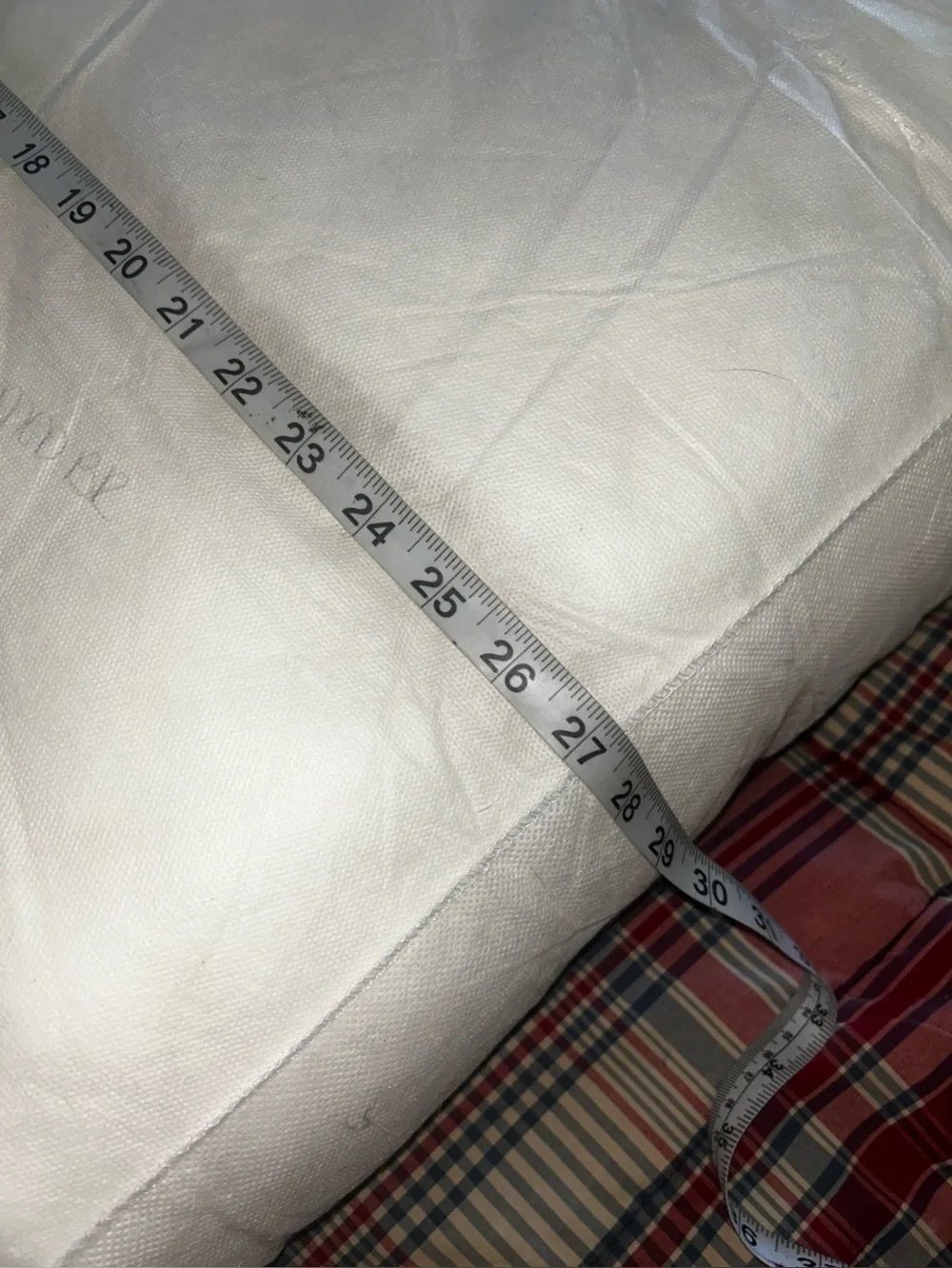 Washable chair cushion back (insert and cover) Velvety Finish